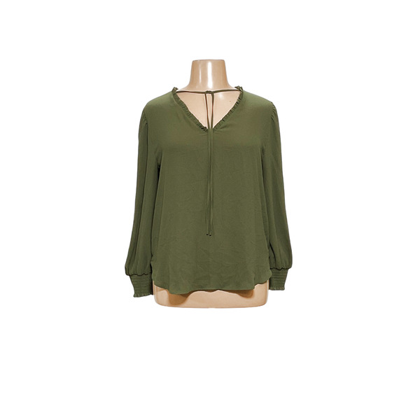 Green LOFT Blouse - XL - Picture 1 of 4